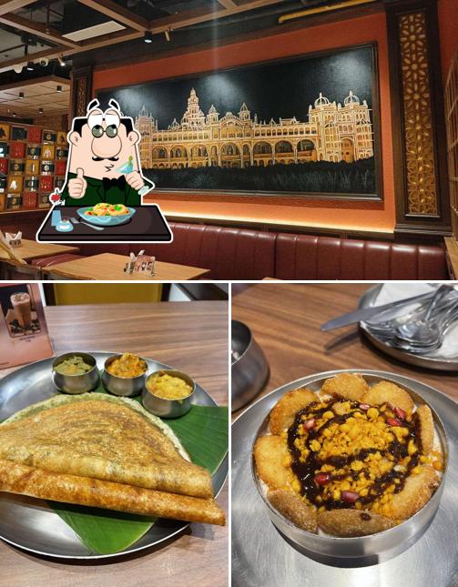 The restaurant's food and interior