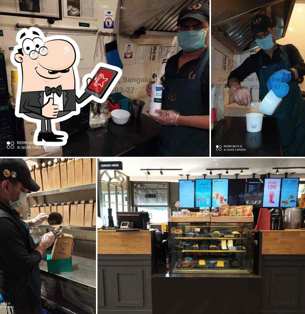 Here's a photo of India Chai Brigade Road