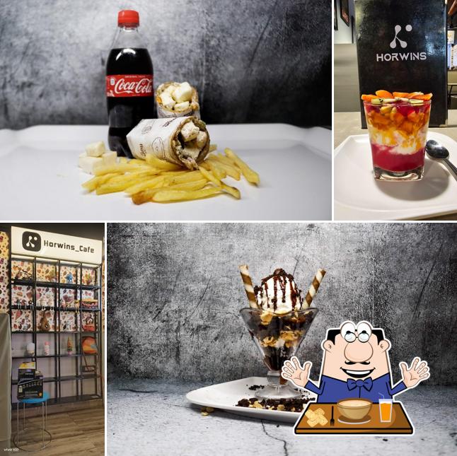 Food at Horwins cafe