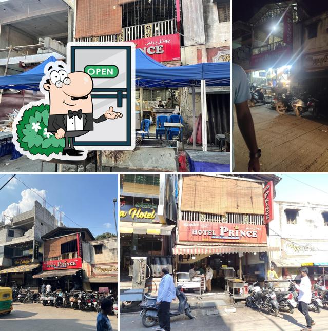 The exterior of Hotel Prince