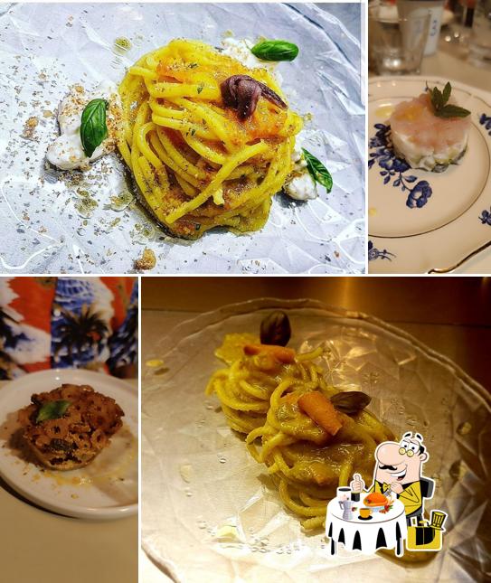 Platti al La Taverna di Scaliddre