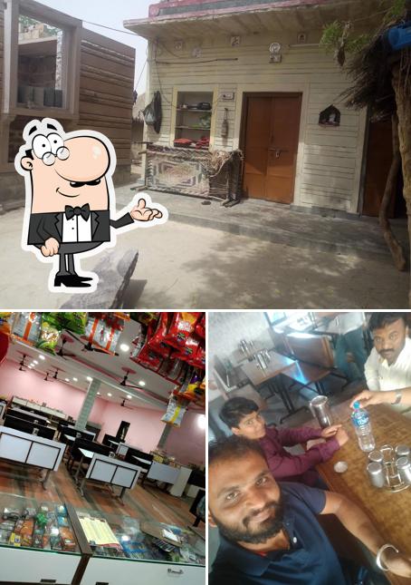 The interior of Mahadev Hotel