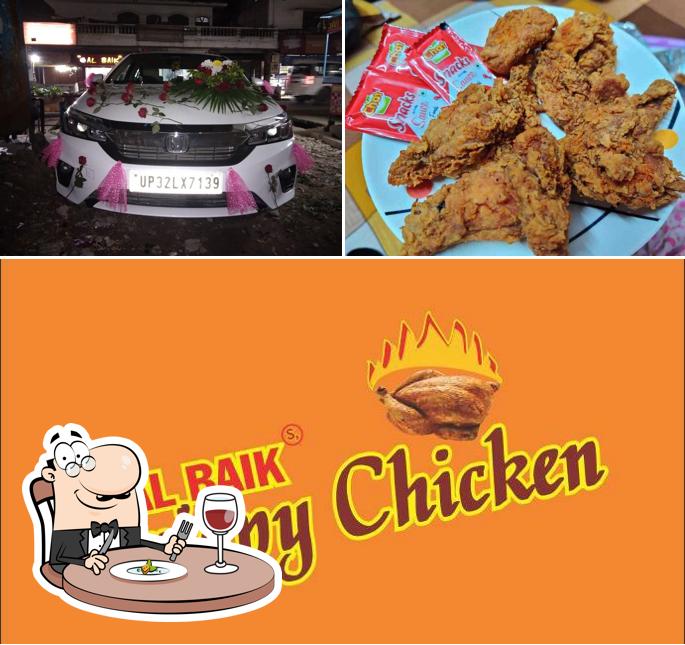 Food at Al Baik Crispy Chicken