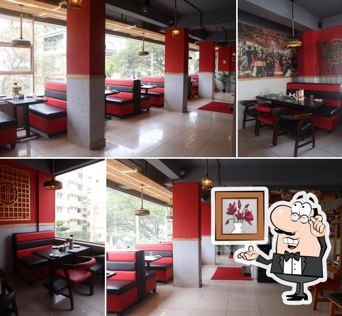 The interior of Beijing Bites (Ananth Nagar)