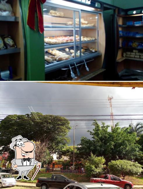 O exterior do Padaria Vitapane