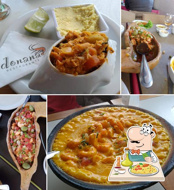 Comida em Restaurante Donana - Brotas