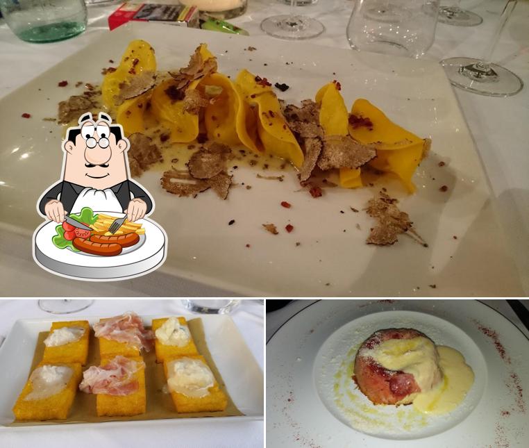 Cibo al Ristorante Podere San Faustino