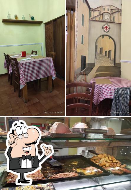 Dai un'occhiata agli interni di Da Carlo