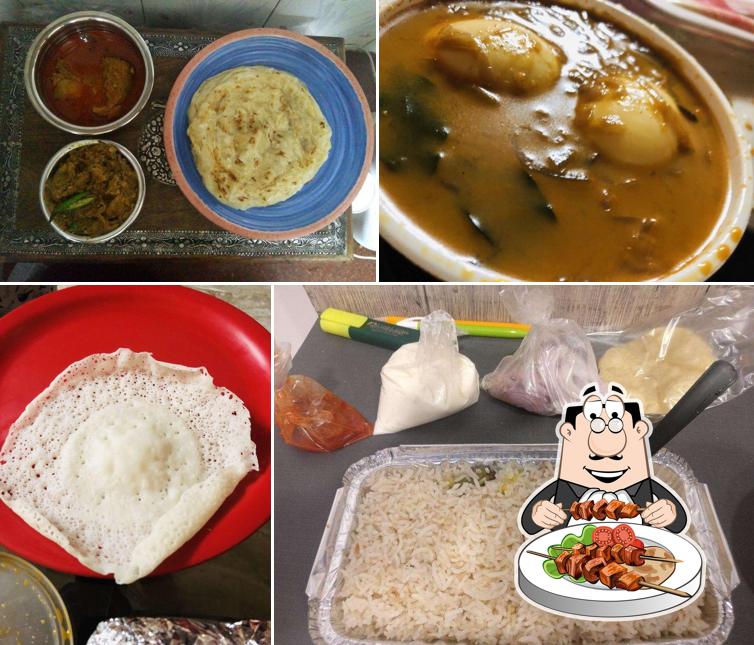 Meals at Kerela Hotels