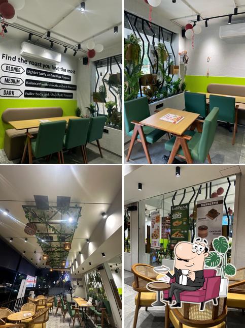 The interior of Lord Petrick Coffee & Burger-Parvat Patiya, Surat,