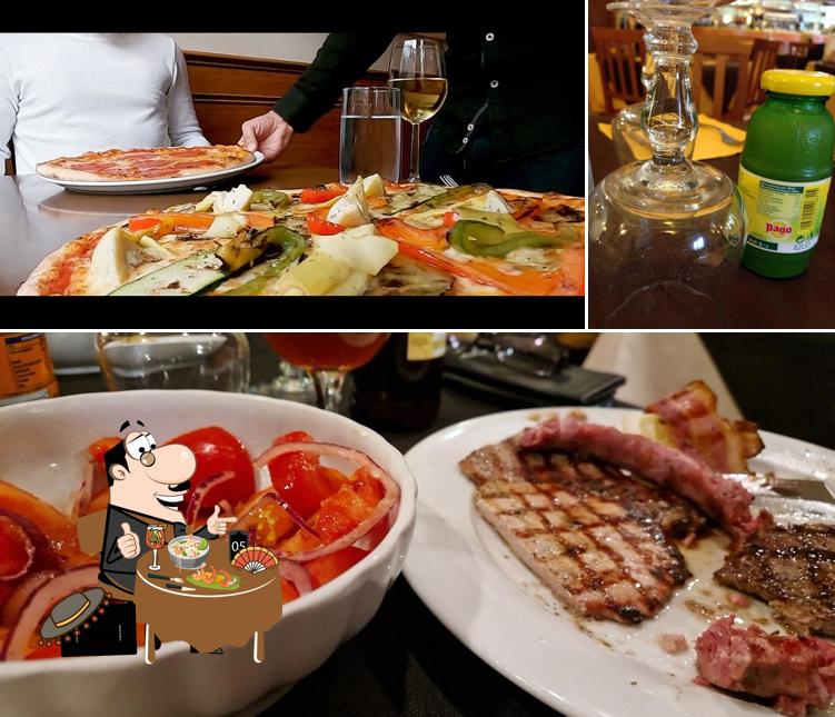 Questa è la immagine che presenta la cibo e birra di Pizzeria Trattoria Fantasia