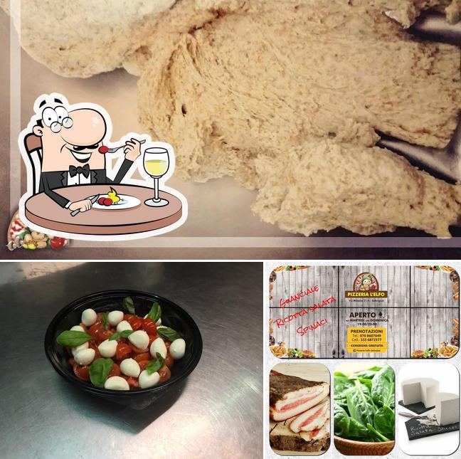 Platti al Pizzeria l'Elfo