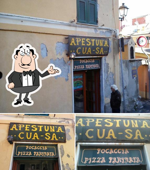 La foto della interni e cibo di A' Pestun'a