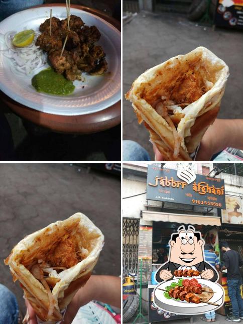 Food at Jabbrr Afghani