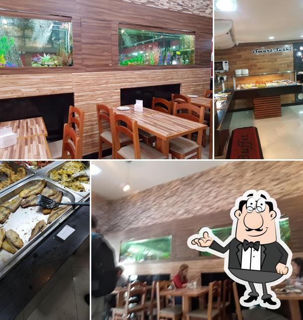 O interior do Pilograma Smart Grill