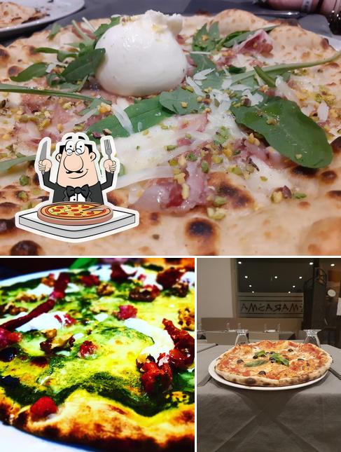 Prenditi una pizza a V cafe nero