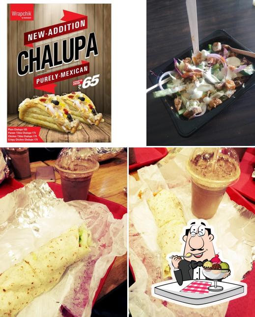 Order one of the sweet dishes