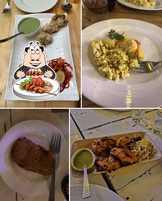 Food at A Backyard All Day Dinner