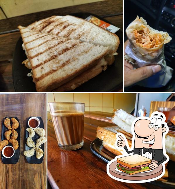 Grilled cheese sandwich at Chai Café