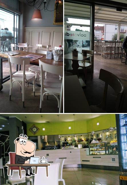 Gli interni di Paciugo Gelateria di Delpivo Marco