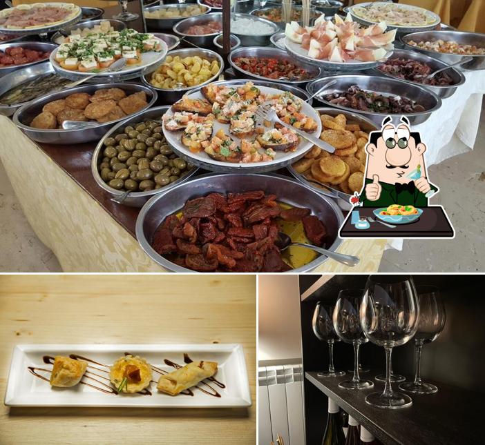 Platti al Enoteca La Cocota