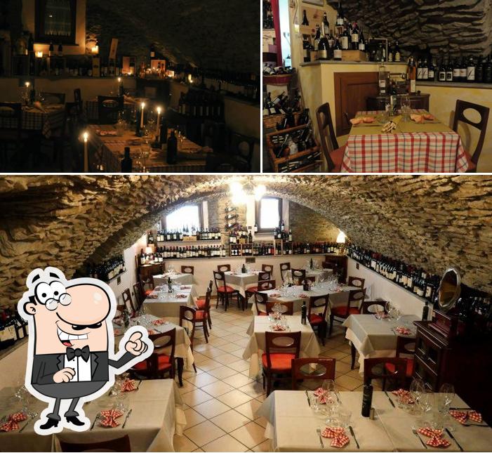 Gli interni di Aldente Restaurant