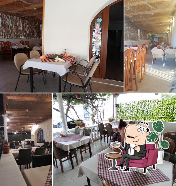 Gli interni di Bistro Arka