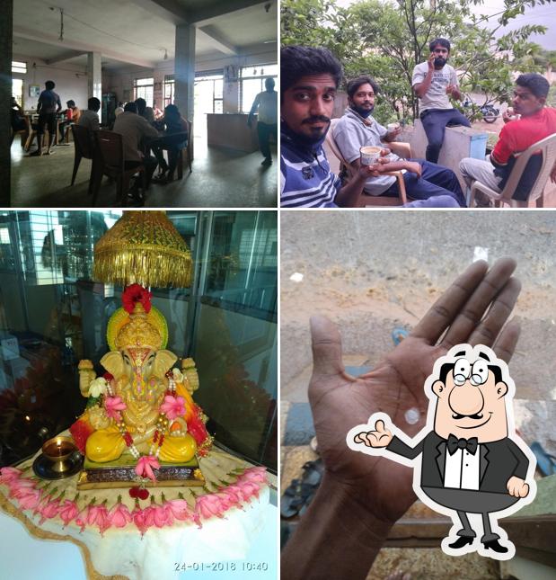 Brindavan Veg Dhaba is distinguished by interior and exterior