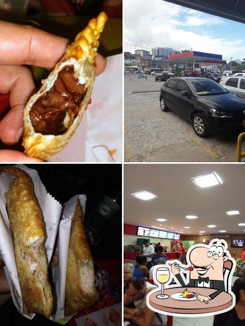 Platos en Pastel do Carioca