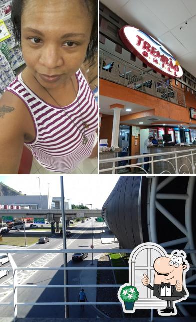 O exterior do Trembão Grill