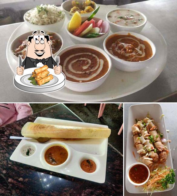 Spring rolls at Vista58