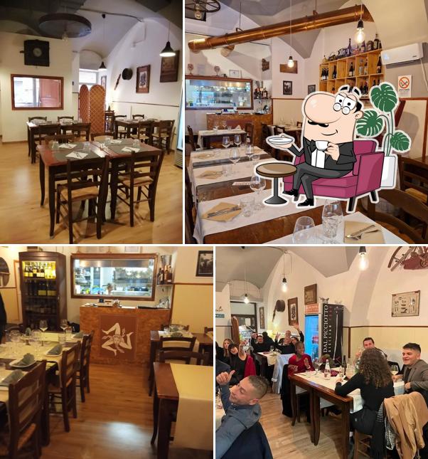 Gli interni di Ristorante di pesce "Dal Picciotto"