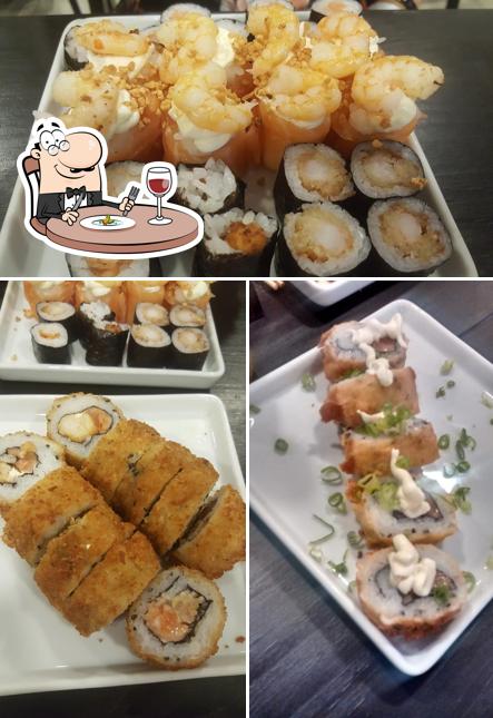 Platos en Sushi Boulevard