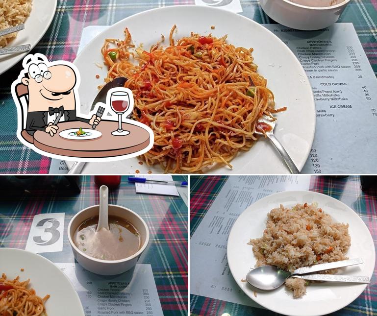 Food at Blue Haven Restaurant