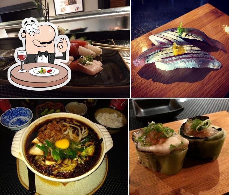 Platos en Kubo Zushi