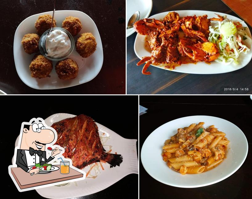 Food at Praia Da Colva kitchen & Bar Multicuisine