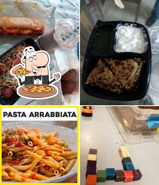 Order pizza at Jitterbugs