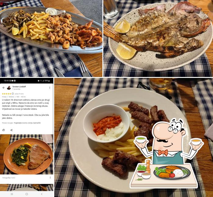 Calamari fritti al Konoba Dupini