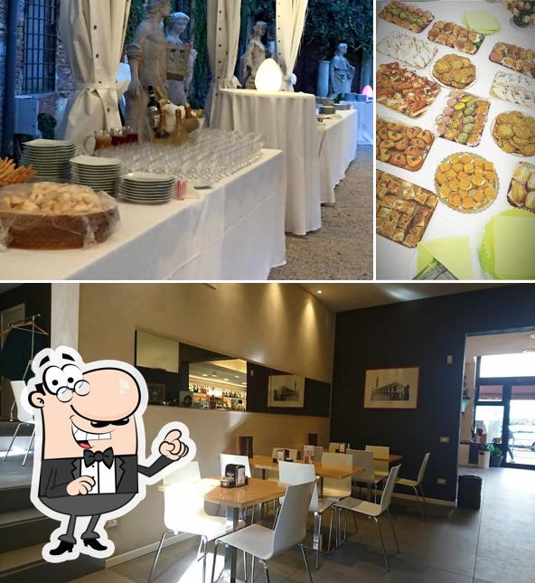 Gli interni di Caffe' Olimpico