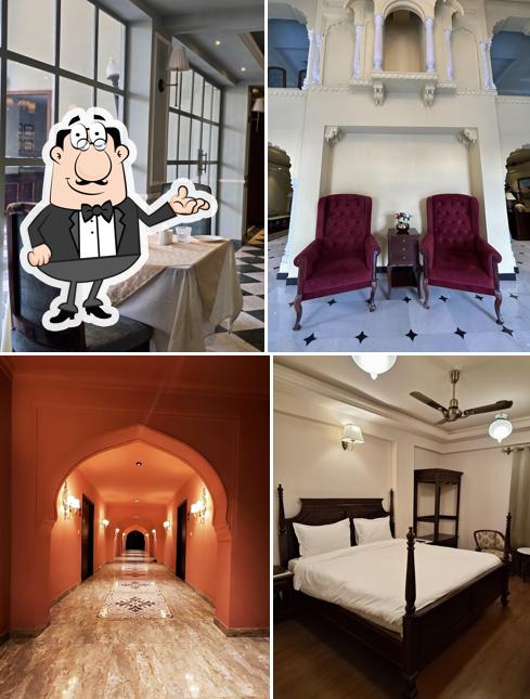 The interior of Chandra Raj Mahal, Bikaner - Best Restaurant / Best Hotel
