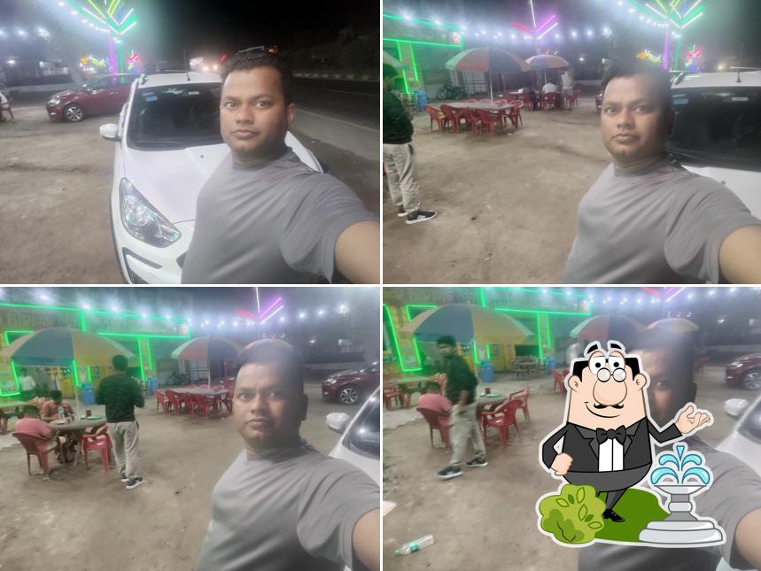 Enjoy the view outside Panditji Tourist Dhaba