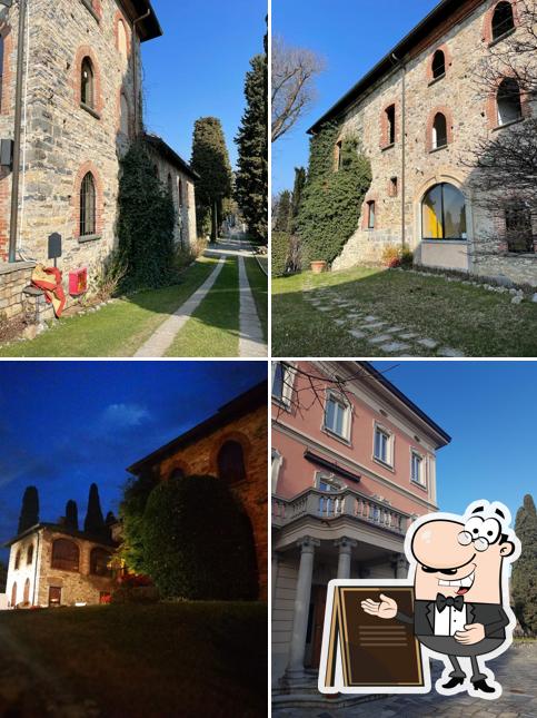Gli esterni di Relais & Spa Castello di Casiglio