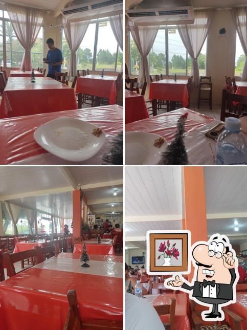 O interior do Restaurante Beira Rio - Buffet a Kilo, Porções e Marmitas