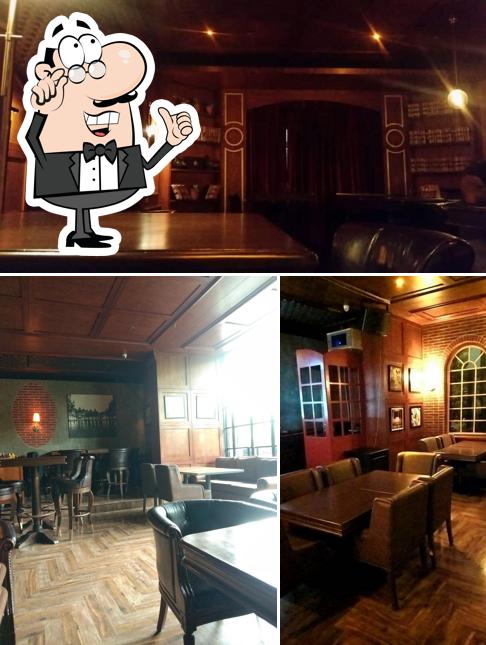 The interior of The Back Room