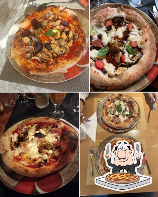 Prova una pizza a Restaurant pizzeria Le Lion d'Or