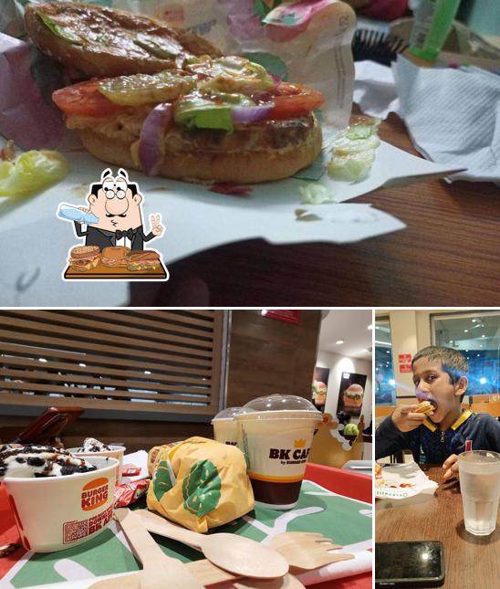 Lobster roll sandwich at Burger King