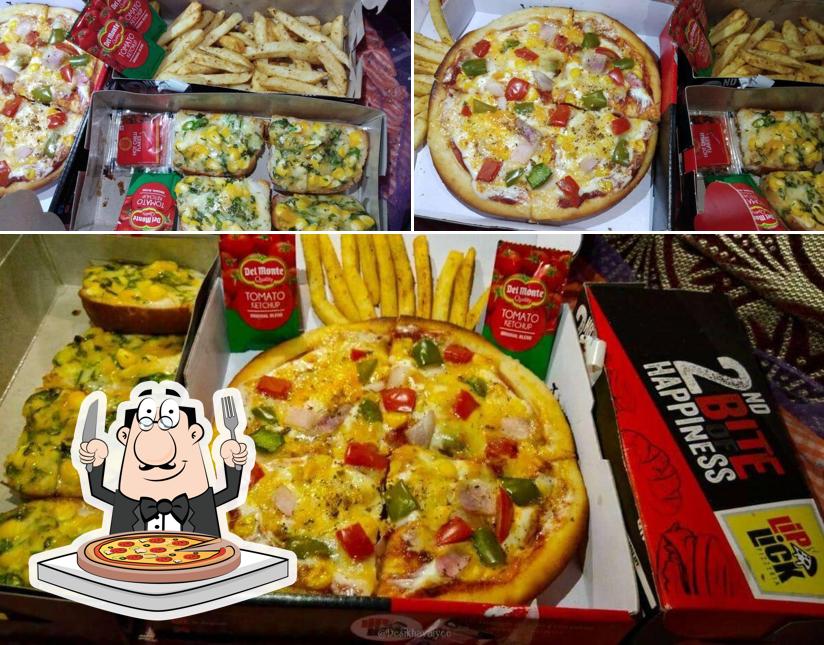 Try out different kinds of pizza