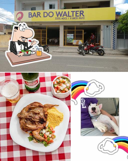 Platos en Bar do Walter