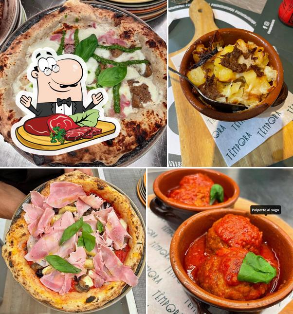 C'è un'ampia varietà di pasti per gli amanti della carne