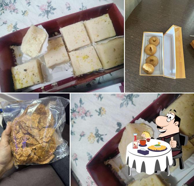 Cheese plate at Vasireddy Swagruha Foods